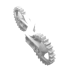 32311 - Technic, Arm 1 x 7 x 3 with Gear Ends