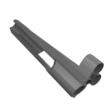 32534 - Technic, Panel Fairing # 7 Small Long, Large Hole, Side A