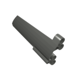 44350 - Technic, Panel Fairing #20 Large Long, Small Hole, Side A