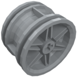 56145 - Wheel 30.4mm D. x 20mm with No Pin Holes and Reinforced Rim