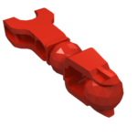 90616 - Hero Factory Arm / Leg with Ball Joint and Ball Socket and Pin Hole