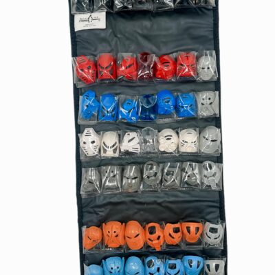 72 Great & Noble Kanohi Mask collection in Toys R US case - Image 2