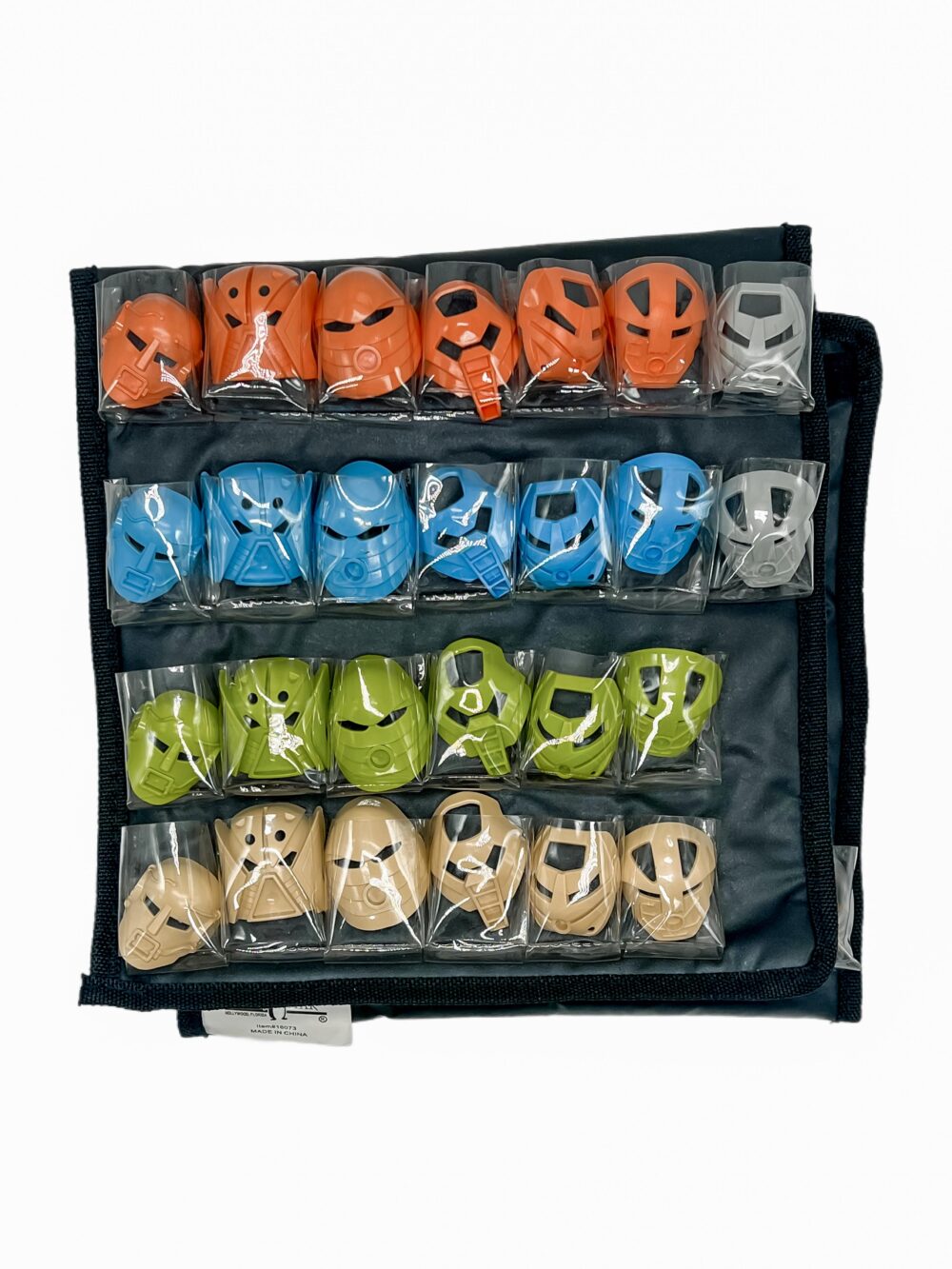 72 Great & Noble Kanohi Mask collection in Toys R US case - Image 5