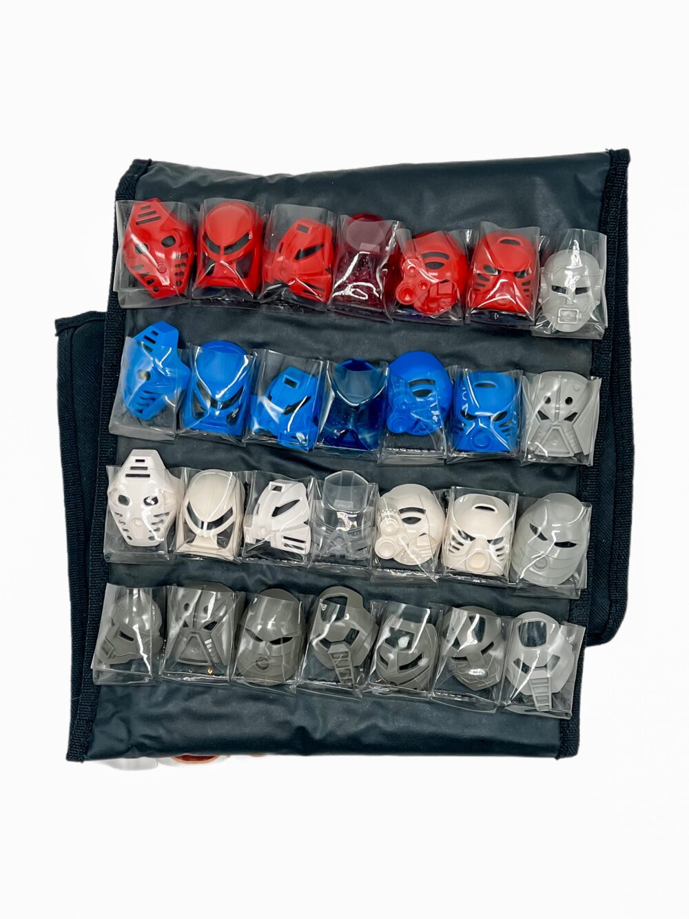 72 Great & Noble Kanohi Mask collection in Toys R US case - Image 4