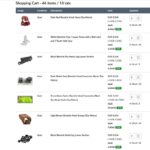 LEGO Bionicle order from Bricklink