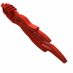 32558 - Bionicle Weapon Toa Flame Sword 2 x 12 with 2 Pin Holes