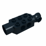47432 - Technic, Brick Modified 2 x 3 with Pin Holes, Rotation Joint Ball Half Vertical, and Rotation Joint Socket
