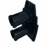 47501 - Vehicle, Fairing 1 x 2 Stepped with Two Pins