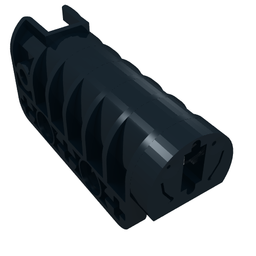 57029c01 - Projectile Launcher, Cannon, Flat Bottom