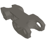 89650 - Technic, Axle and Pin Connector 2 x 5 with 2 Ball Joint Sockets, Closed Sides, Open Axle Holes