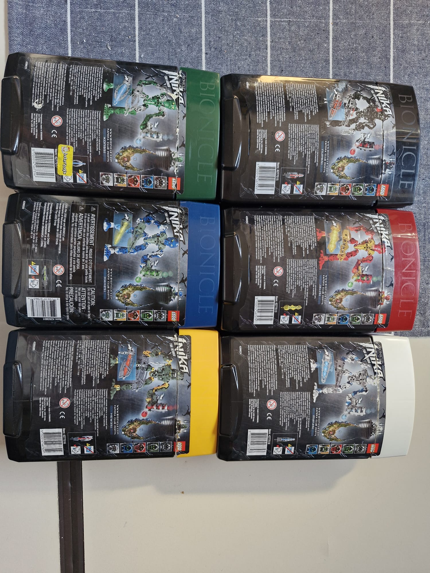 Toa Inika Full kit with canisters and instructions 100% complete 24 ammo - Image 2